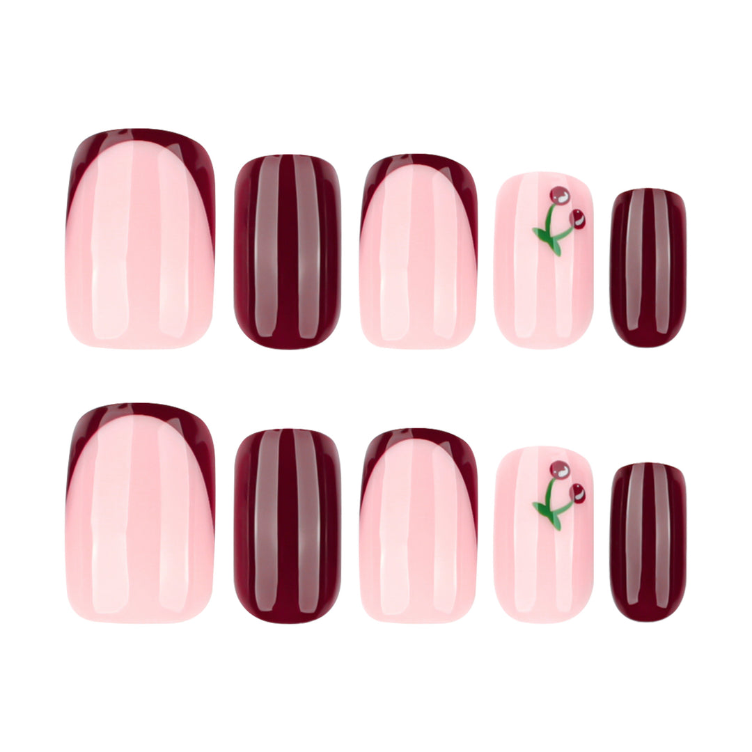 Artful nail extensions with elegant gradient and delicate accents Stornfield