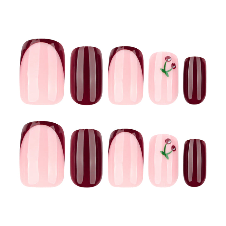Artful nail extensions with elegant gradient and delicate accents Stornfield