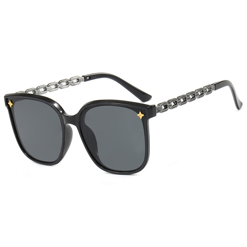 Ladies fashionable sunglasses with stylish chain accents Stornfield