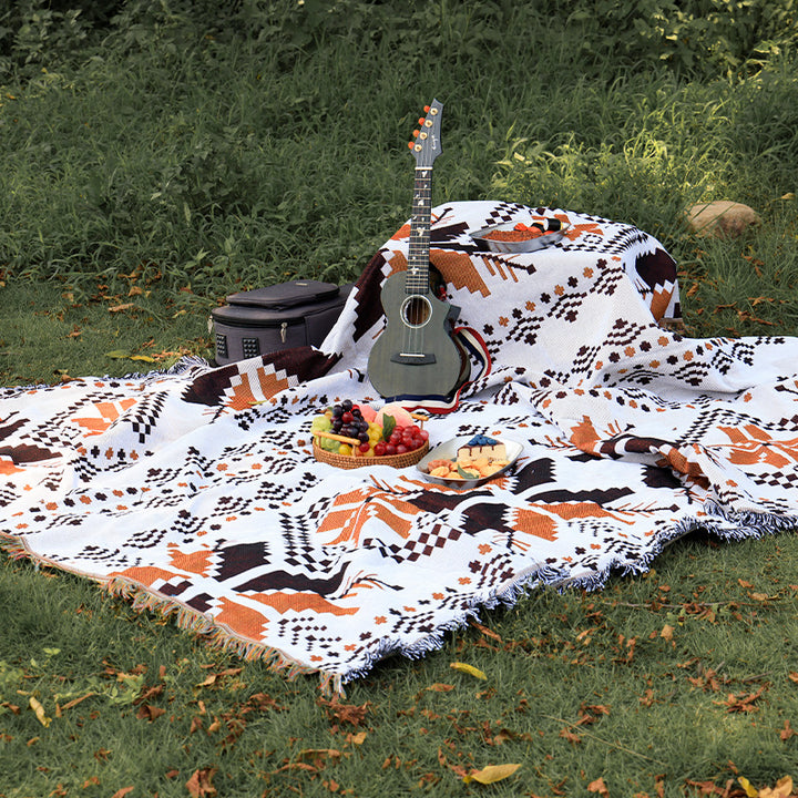 Patterned Throw Blanket Stornfield