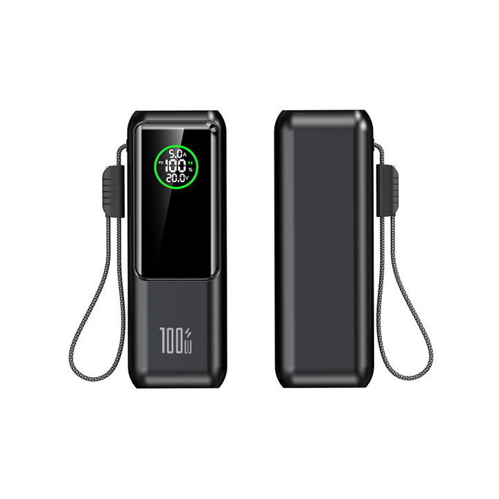 Compact high-performance power bank with digital charging display Stornfield