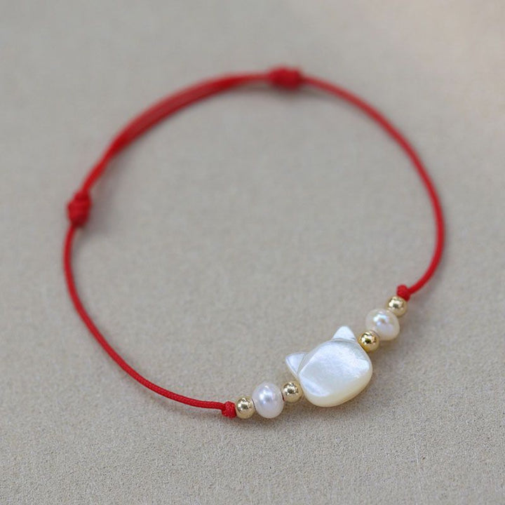 Adjustable Cat-Themed Charm Bracelet Stornfield