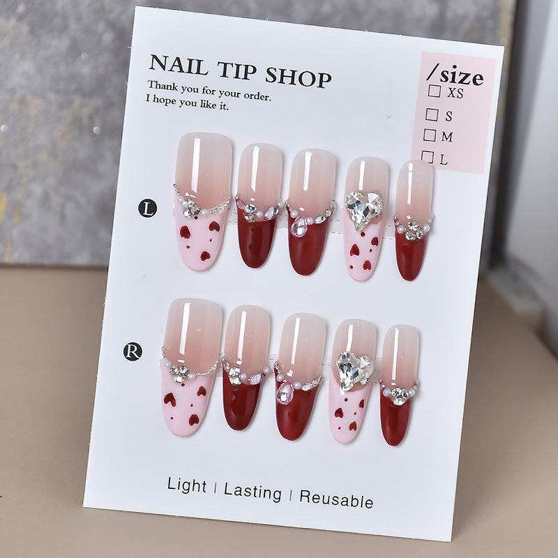 Decorative Animal Print Press-On Nail Set Stornfield