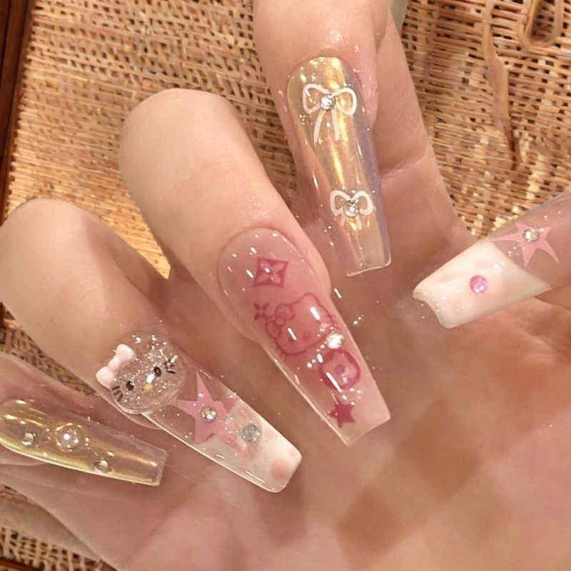 Artificial nails with special designs Stornfield