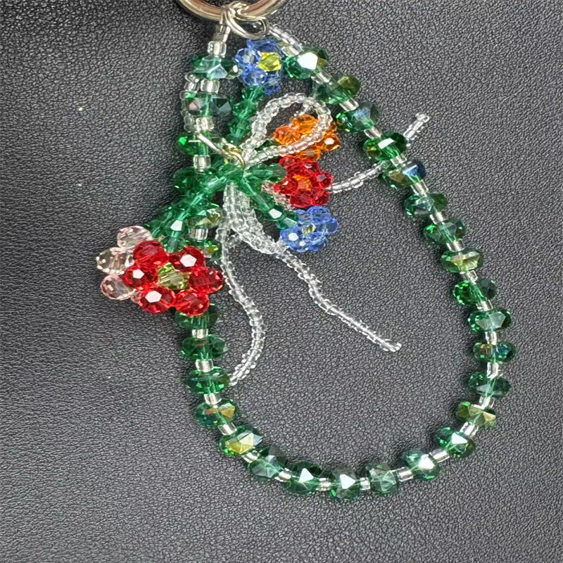 Decorative Beaded Charm Keychain Stornfield 1790135326