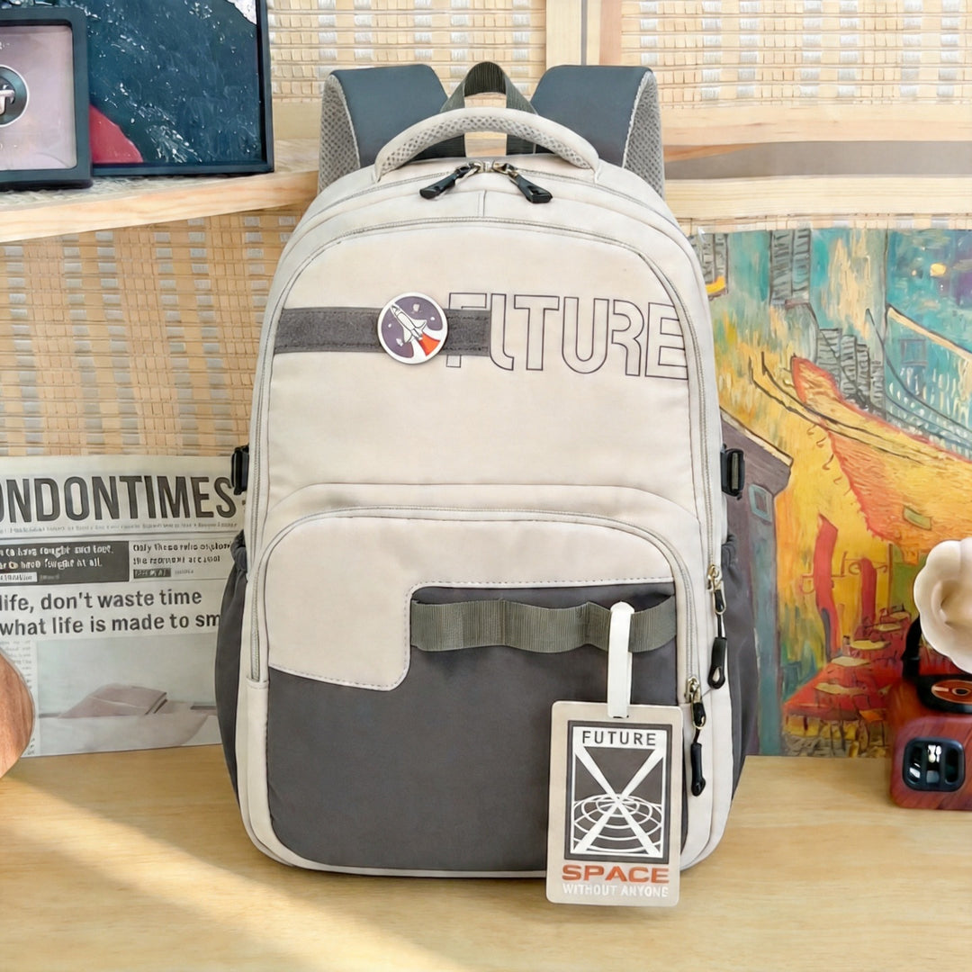 Futuristic Graphic Design Backpack Stornfield