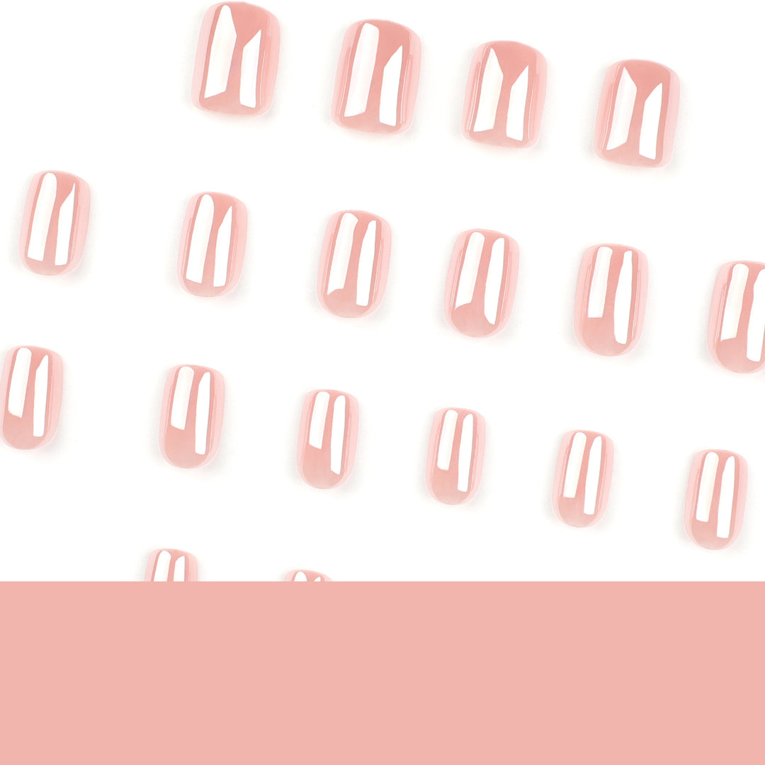Elegant Nail Art in Rose Metallic Look Stornfield
