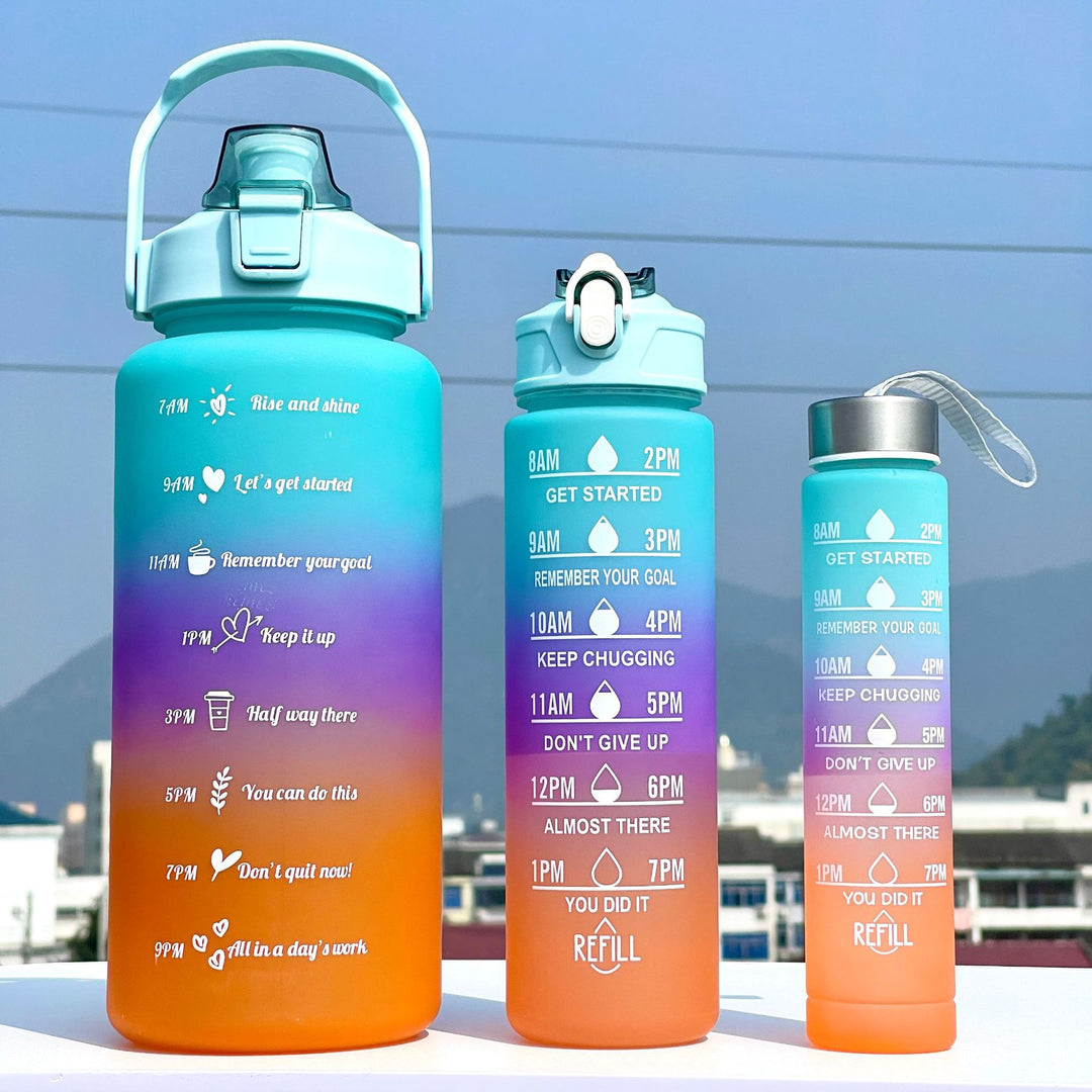 Unisex Motivating Water Bottle with Time Markings Stornfield