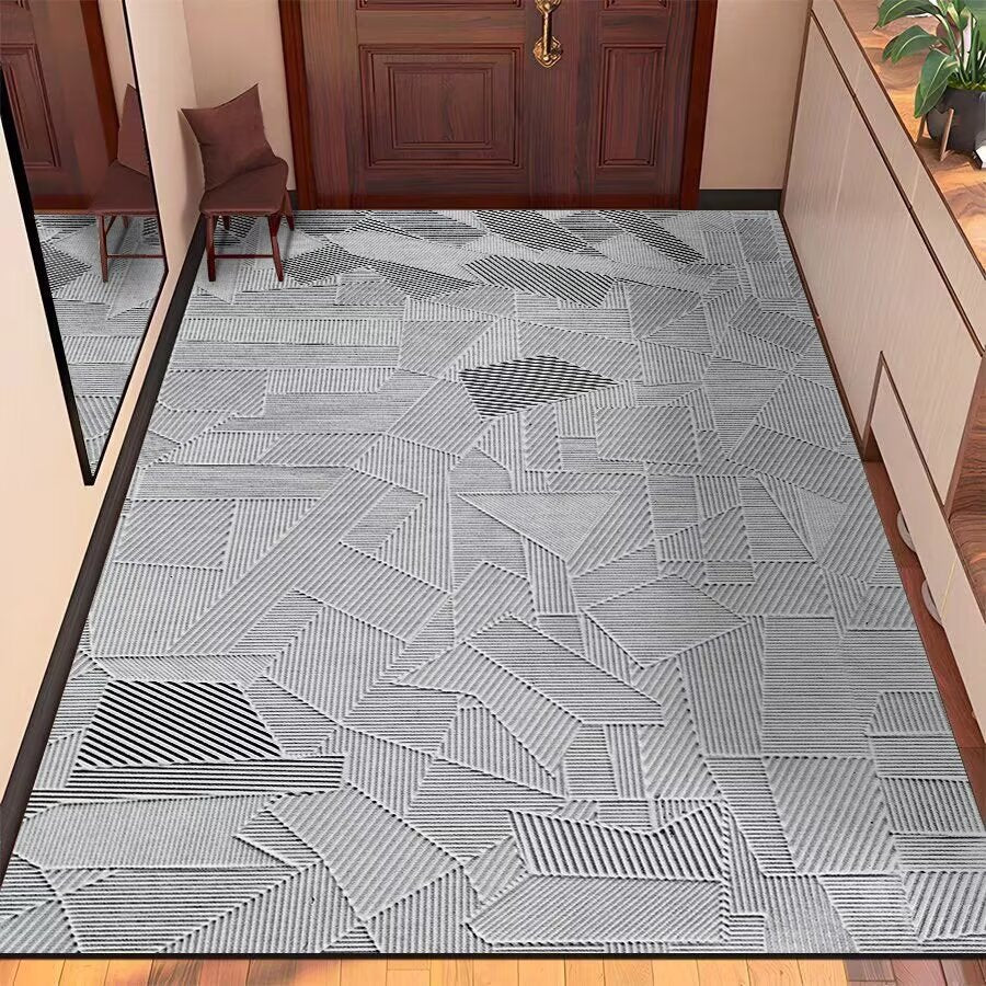 Modern Geometric Entryway Area Rug