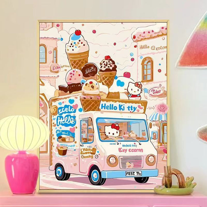 Cute Bakery-Themed Wall Art Print Stornfield