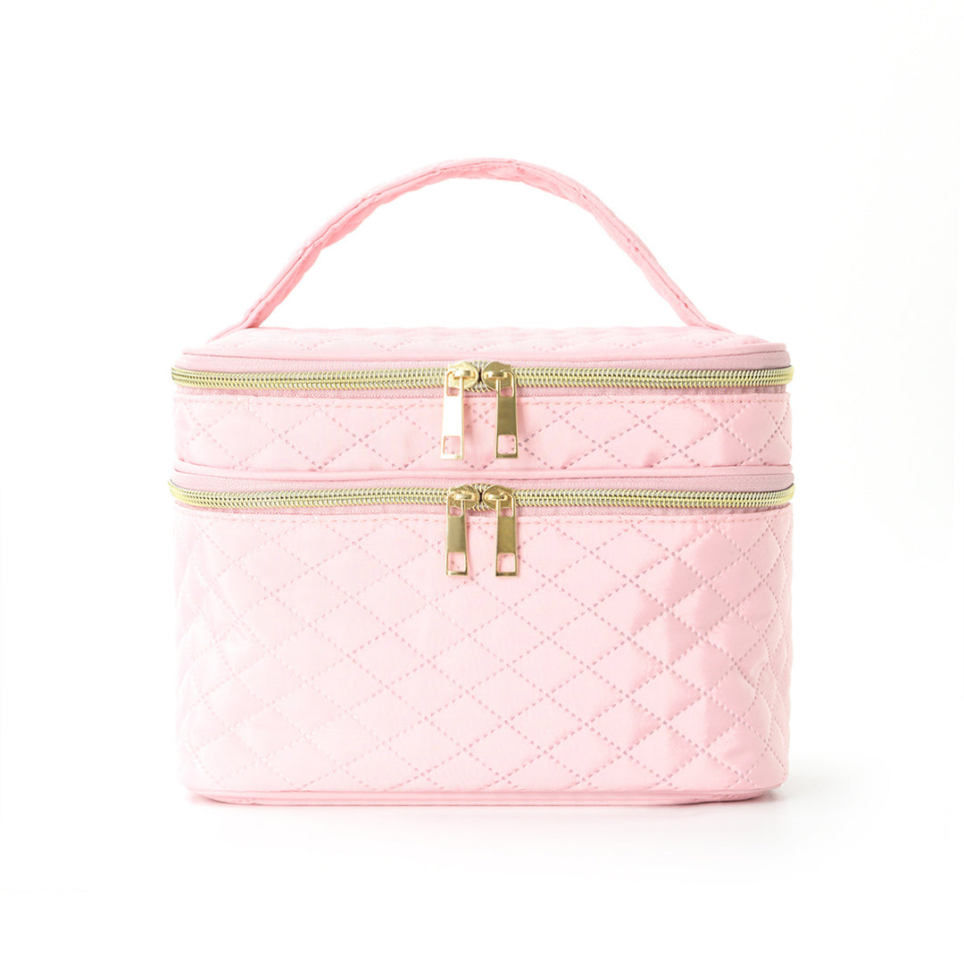 Cosmetic organizer bag with double compartment system Stornfield