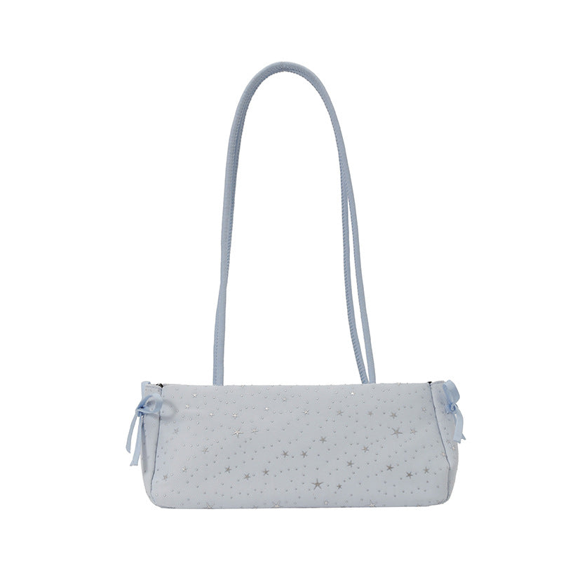 WoStar-Patterned Compact Shoulder Bag Stornfield