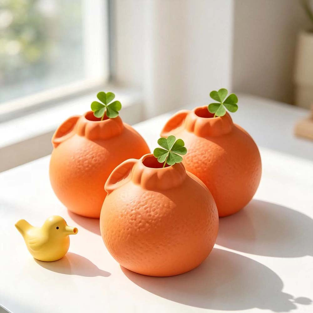 Decorative Stornfeild Orange Fruit Holder