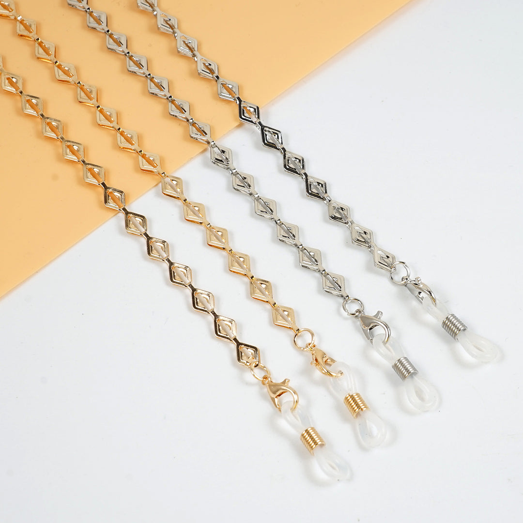 Decorative Diamond-Linked Eyewear Chain Stornfield