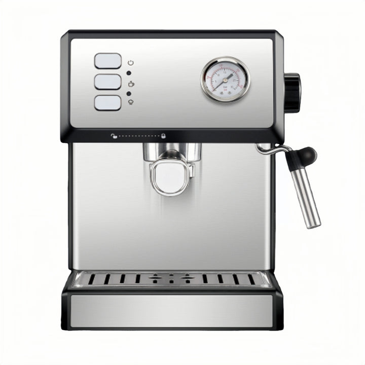 Espresso machine with precise pressure regulation system Stornfield