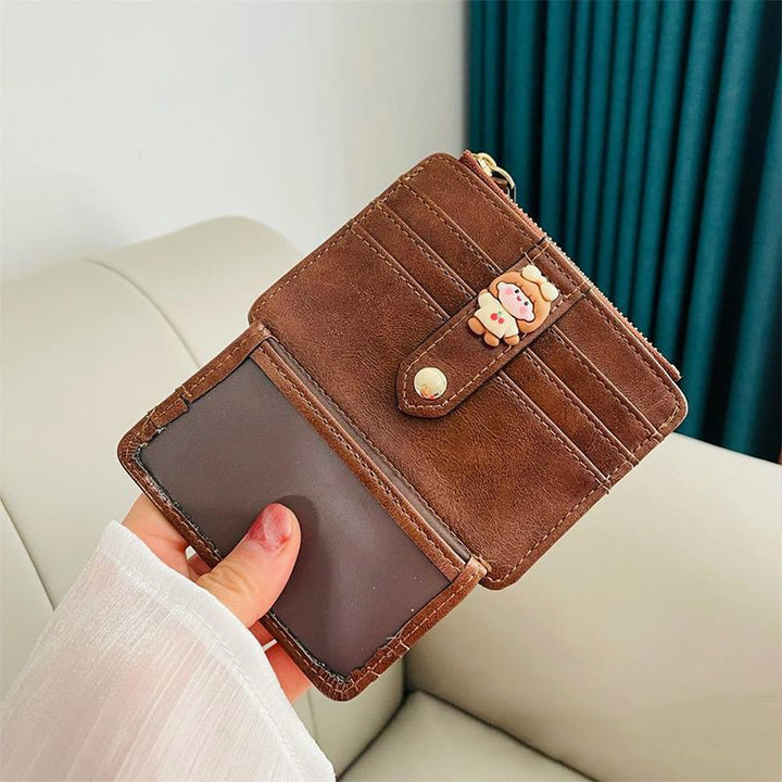 Charming Cartoon Character Card Holder