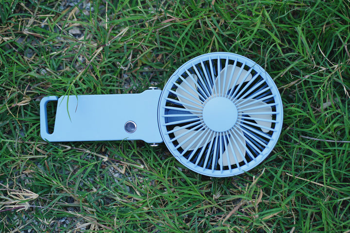 Unisex Portable Hand Fan with Ergonomic Handle and Powerful Battery Stornfield