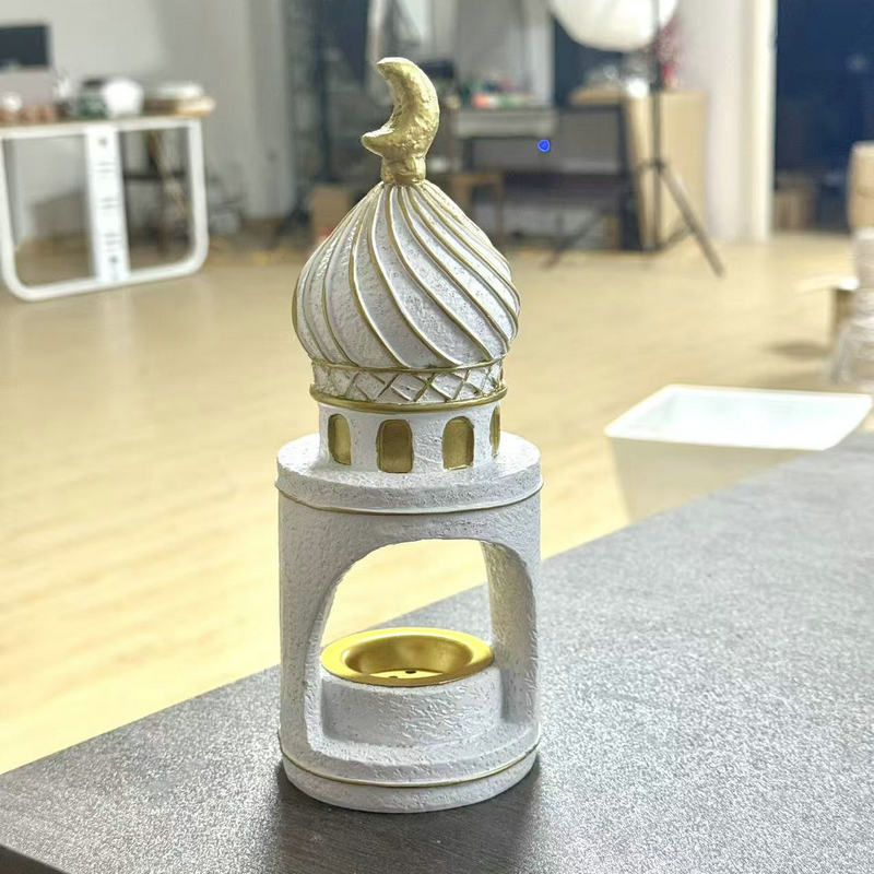 Decorative tealight holder with oriental design Stornfield