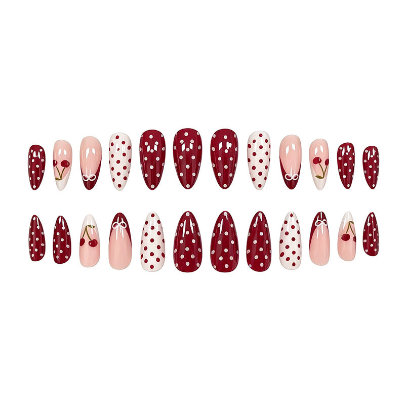 Artistic Cherry Nail Enhancements Stornfield