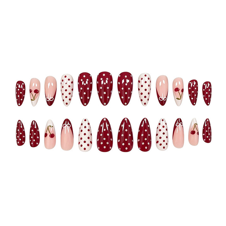 Artistic Cherry Nail Enhancements Stornfield