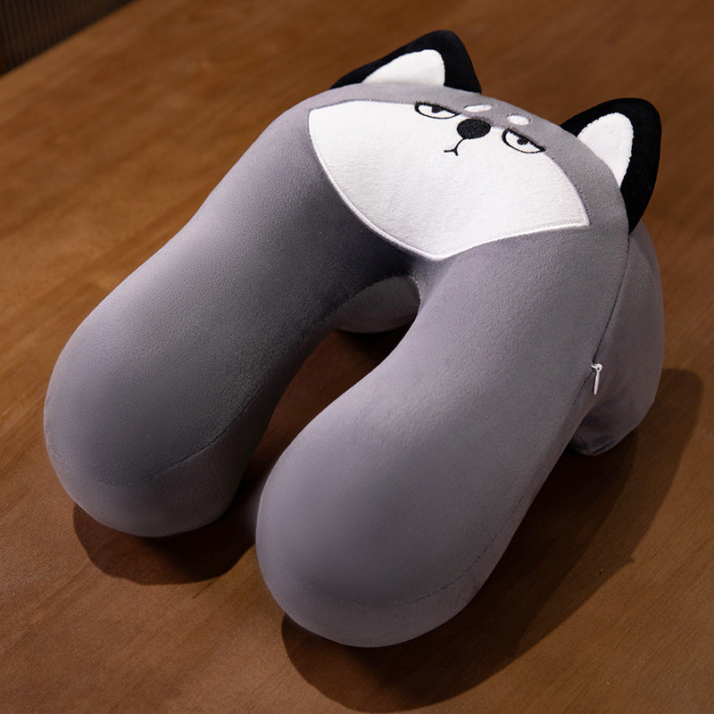 Neck support pillow with playful animal design Stornfield