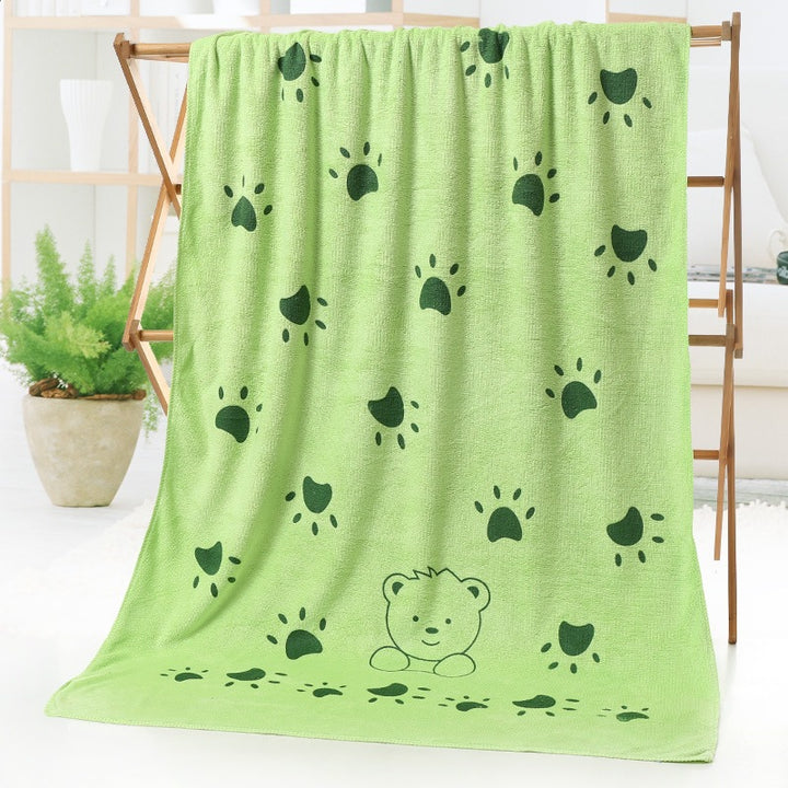 Cartoon-Themed Plush Fleece Blanket