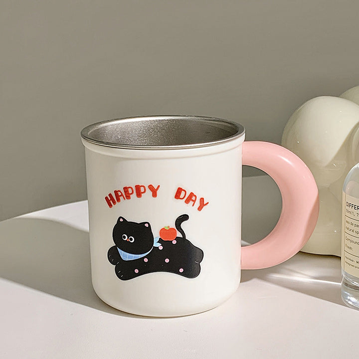 Insulated drinking cups with cheerful dog design Stornfield