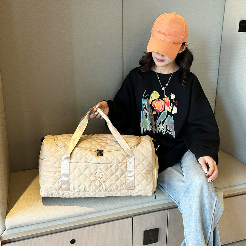 Quilted Gym Travel Duffle Bag Stornfield