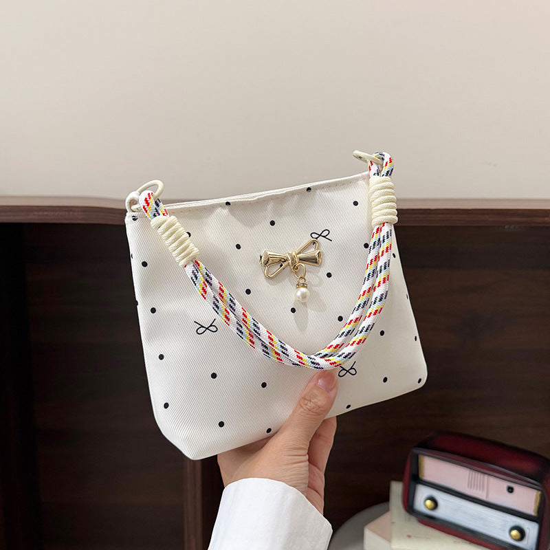 WoElegant Bow-Embellished Mini Crossbody Bag Stornfield