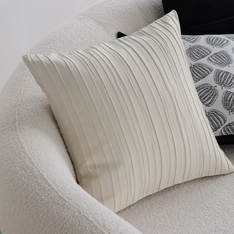 Decorative cushion with artistic pumpkin pattern