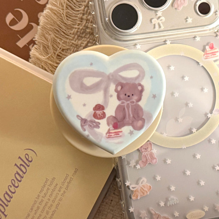 Charming Heart-Shaped Smartphone Holder Stornfield
