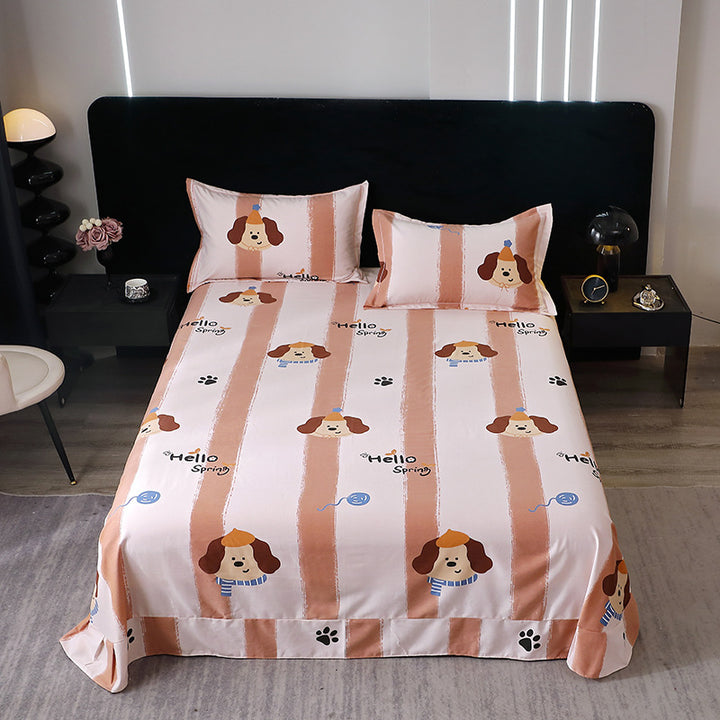 Floral Patterned Bed Cover Set