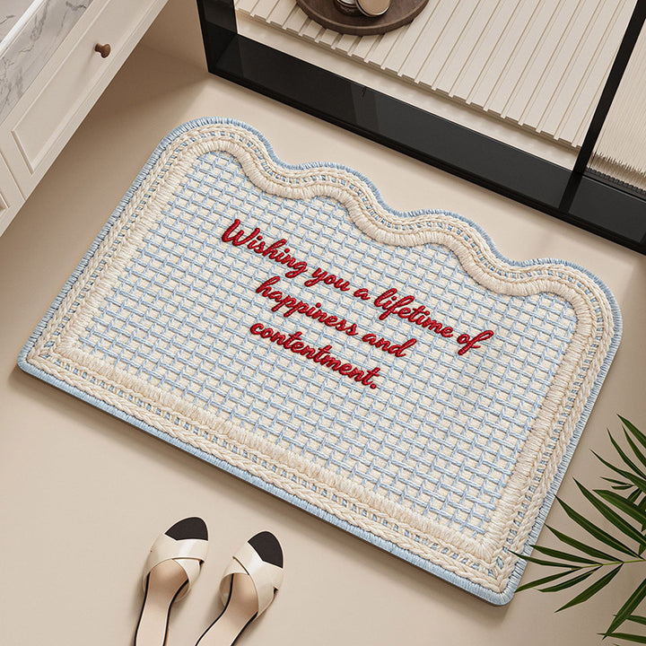 Inspirational Quote Entry Mat