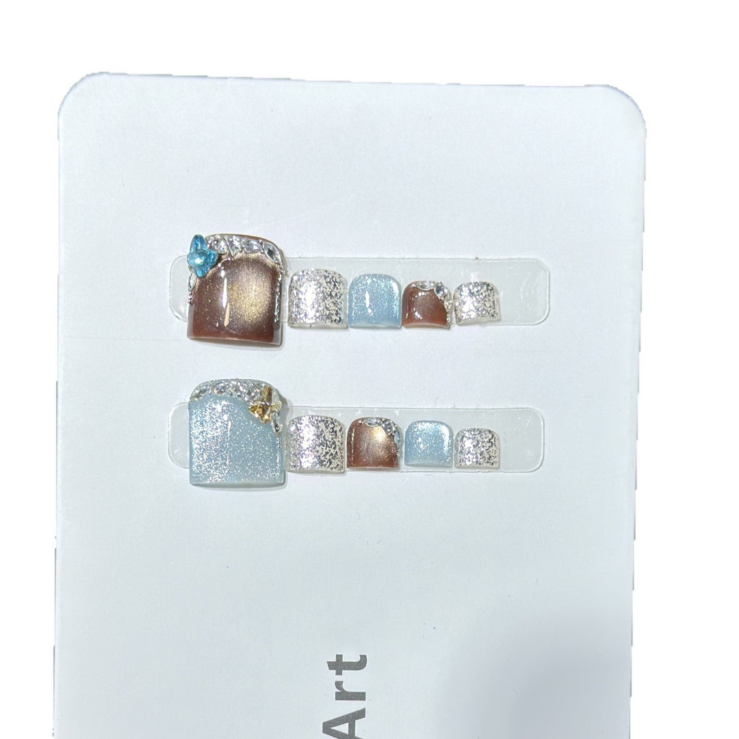 Artistic Nail Art Set with Decorative Elements Stornfield