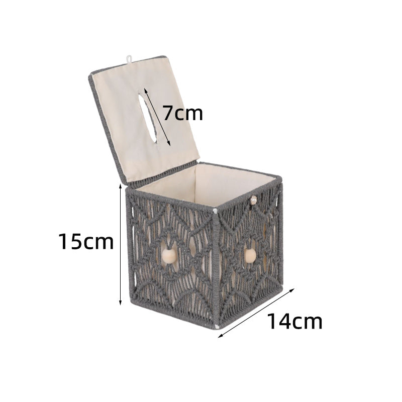 Macrame Storage Box Stornfield