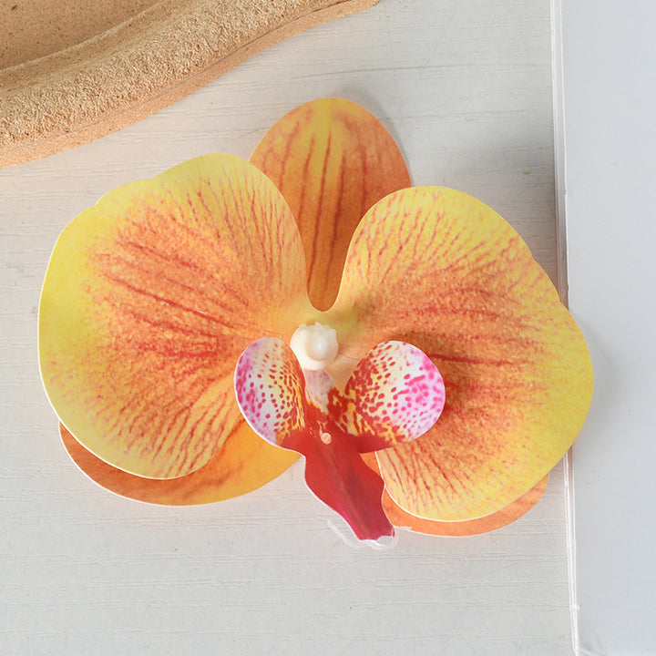 Elegant Artificial Orchid Hair Accessory