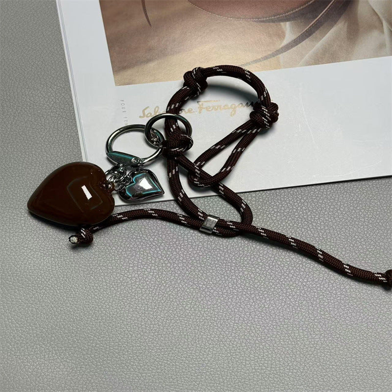Heart-Shaped Decorative Keychain Stornfield