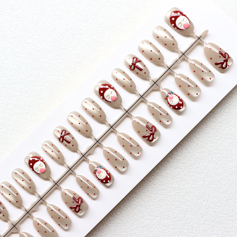 Festive Themed Press-On Nail Decor Stornfield