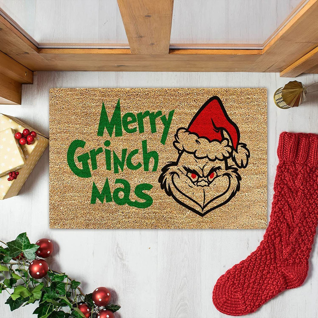 Christmas-Themed Decorative Doormat for Home