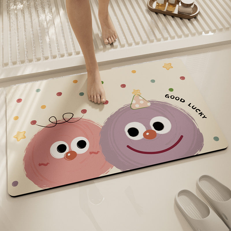 Fun-Themed Soft Bath Mat