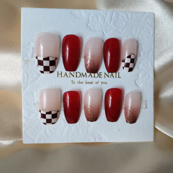 Artificial Nail Set with Cheerful Spring Design Stornfield