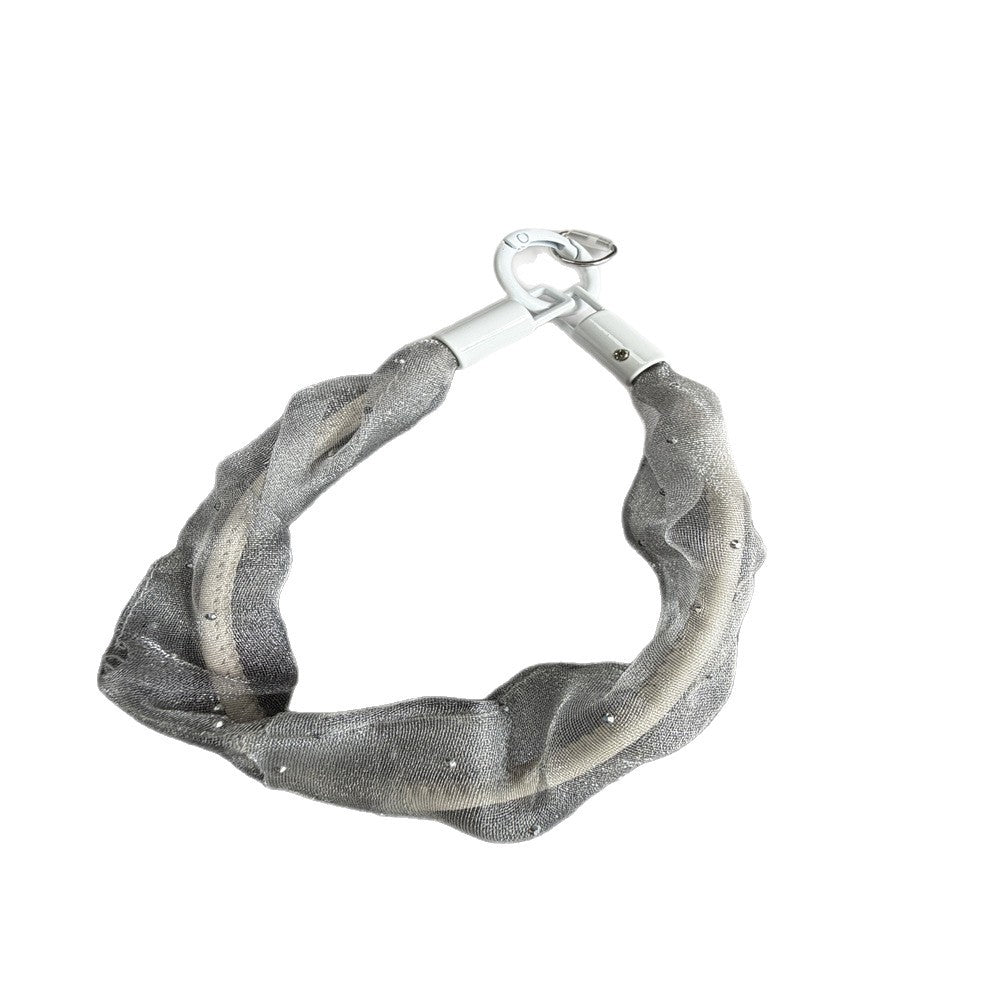 Decorative Chiffon Charm Keychain Stornfield