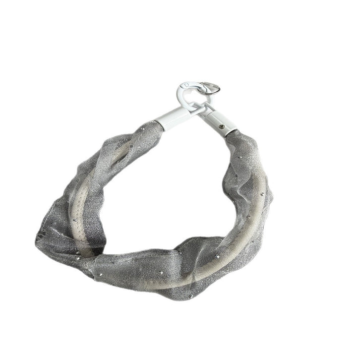 Decorative Chiffon Charm Keychain Stornfield