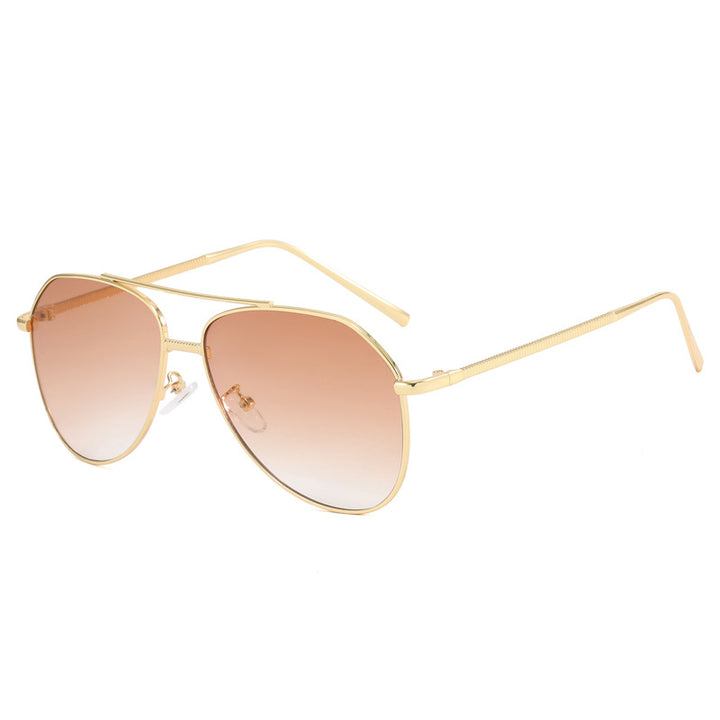Ladies trendy aviator sunglasses with subtle gradient Stornfield