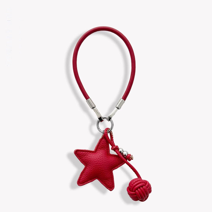 Decorative Leather Star Keychain Stornfield