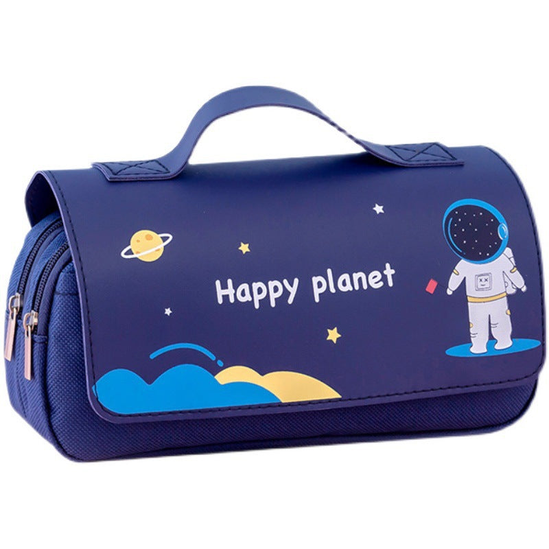 Stylish Astronaut-themed Pencil Case Stornfield