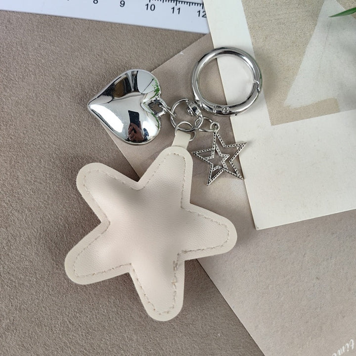 Keychain with star and heart design Stornfield