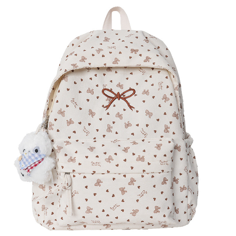 Floral-Patterned Travel Backpack Stornfield