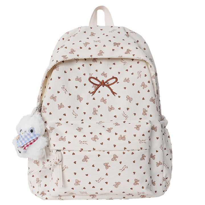 Floral-Patterned Travel Backpack Stornfield