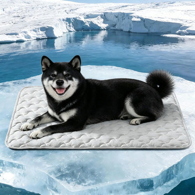 Unisex nan cooling quilted dog mat with non-slip bottom Stornfield